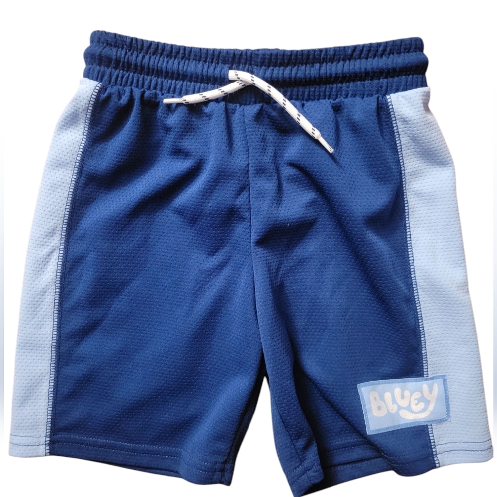 Bluey Athletic Shorts With Drawstring Size 6